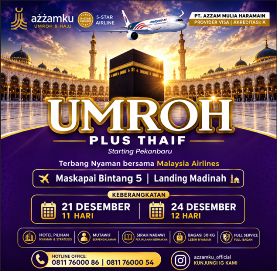 UMRAH 24 DESEMBER 2026