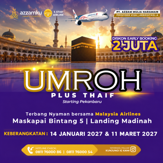 UMRAH 11 Maret  2027